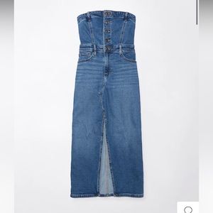 American Eagle Outfitters size XS denim dress Og $70, selling for $50
